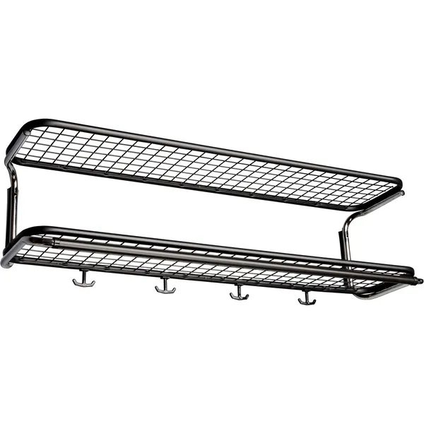 Classic 650 Hattuteline Kaksinkertainen Musta / Chrome 90 cm