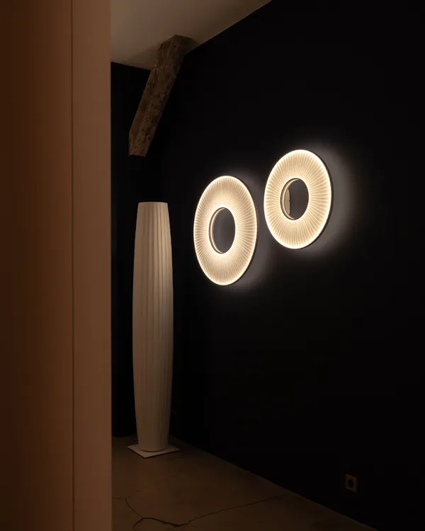 Colonne Golvlampa Vit