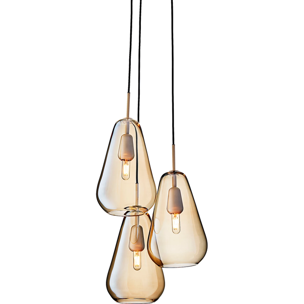 Anoli 3 Lysekrone Nordic Gold / Gull