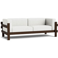 Kube 3-Seter Sofa Mørkebrun / Hallingdal 110