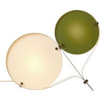Coppia Bordlampe Ivory / Olivengrøn