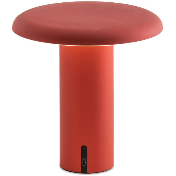 Takku Bordlampe Bærbar Anodized Red
