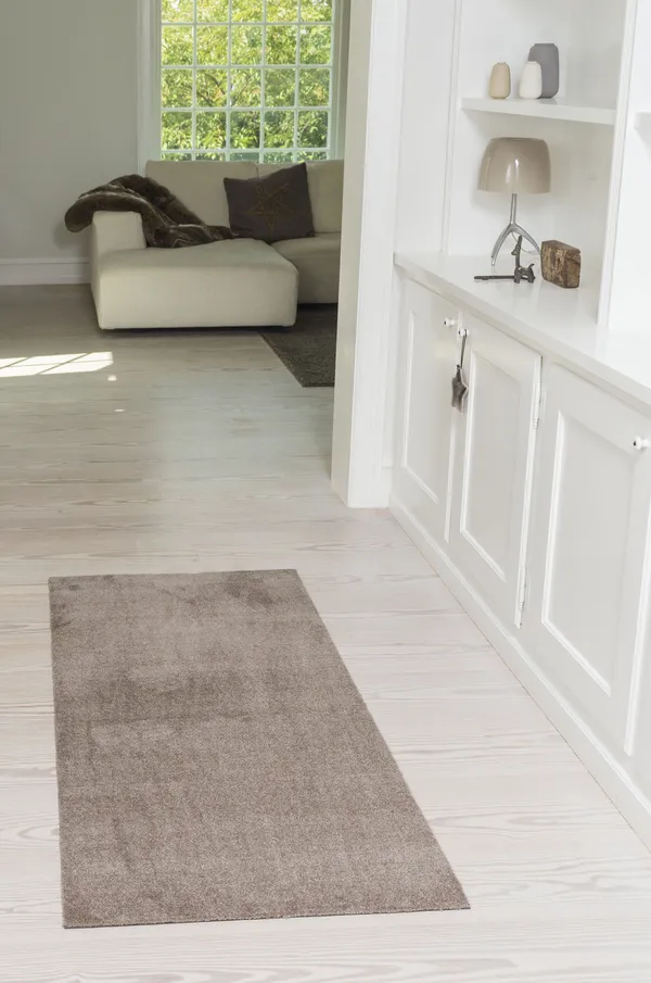 Unicolor Ovimatto Sand / Beige 67x150 cm