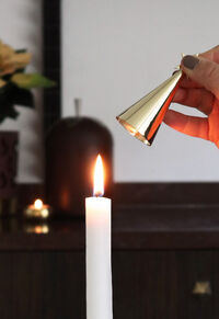 Stjärnstopp Candle Extinguisher Brass