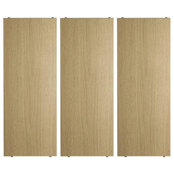String Hyller 3-pk 58x30 cm Eik