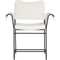 Tropique Spisebordsstol med Frynse Classic Black / Leslie 06