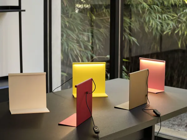 LBM Bordlampe Tomato Red