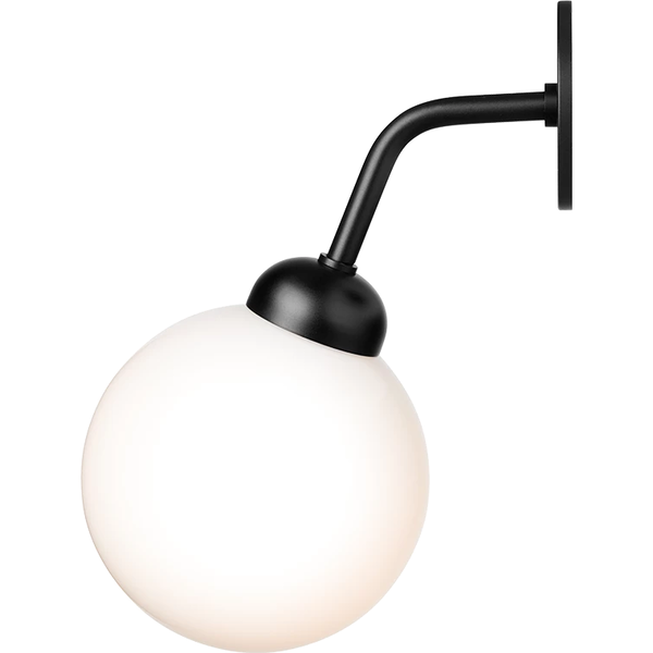 Apiales Seinävalaisin Integroitu Satin Black / Opal