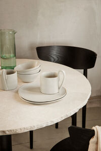 Mineral Matbord Bianco Curia Marmor Ø90 cm