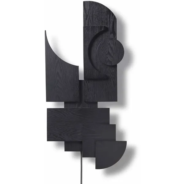 Totem Deco Vegglampe Sort