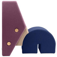 Keystone Lenestol Fig Purple / Off-white / Navy Blue