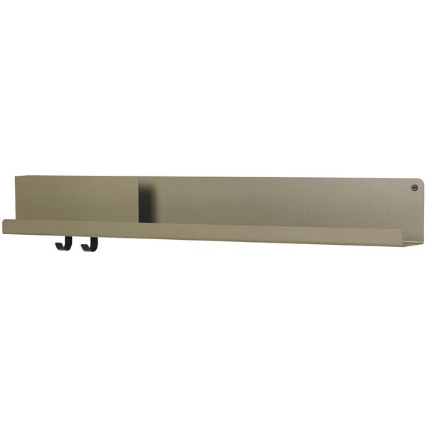 Folded Hylly 13x96 cm Olive