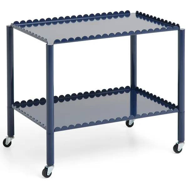Arcs Serveringsvogn Lav Steel Blue
