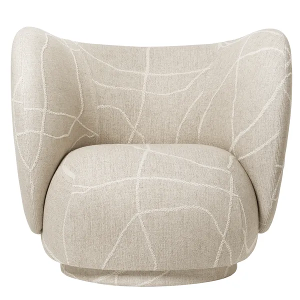 Rico Loungestol Utzon-Can Lis Off-white / Sand