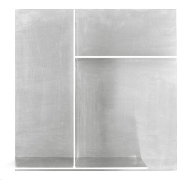 Rivet Hylde 45x45 cm Aluminium