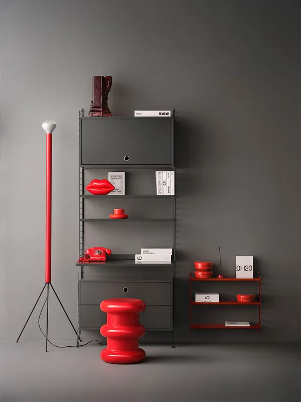 String Gavl Gulv 30x115 cm 1-pak Mørkegrå