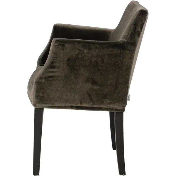 Brooklyn Stol med Løst Trekk Sort / Omega Graphite 51