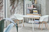 Loop Stand Round Table Ø120 Hvid