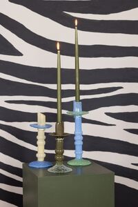 Lara Lysestake 22 cm Grønn / Klar