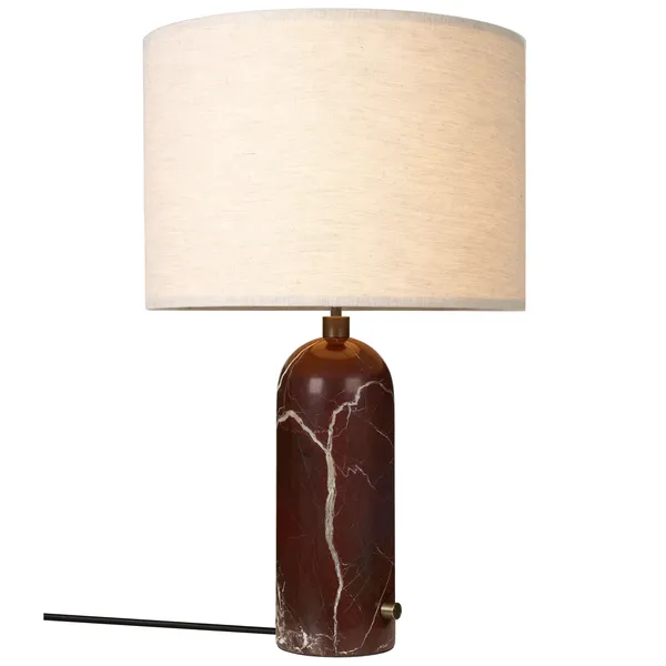 Gravity Table Lamp Big Maroon / Canvas