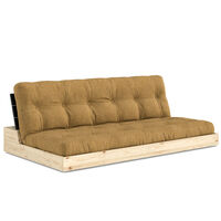 Base Sofa Bed Black Night / Golden Ochre