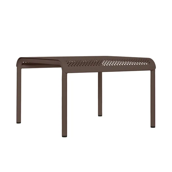 Dapple Low Havebord 57x57 Dark Chocolate