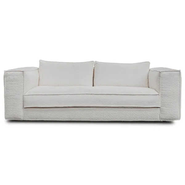 Klinge Soffa Bouclé Soft Off-white