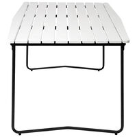 B31 Bord 92x170 cm Vitlackerad Ek / Svart