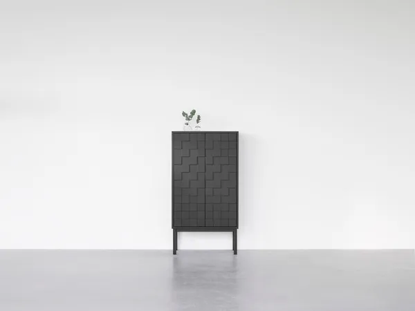 Collect 2016 Skab Sort / Sortbejdset Egetræ