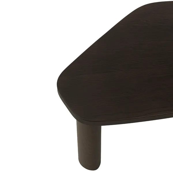 Sculp Soffbord L Mörkbetsad Ask