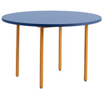 Two-Colour Bord Ø120cm Okkergult / Blåt