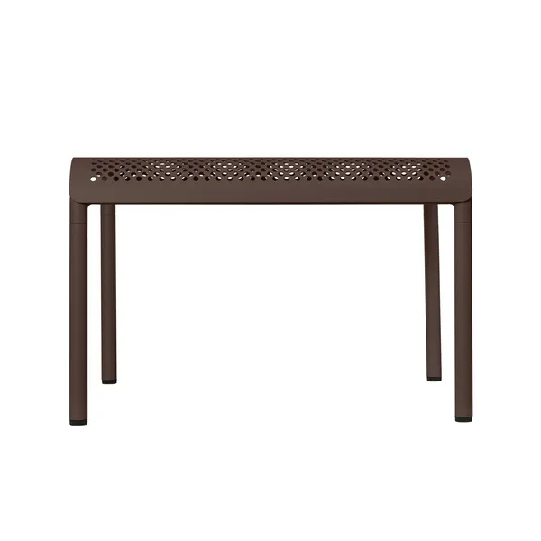 Dapple Low Havebord 57x57 Dark Chocolate