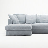 Stopning Til Le Grand Air 3-seter Sofa Lin Nordic Sky