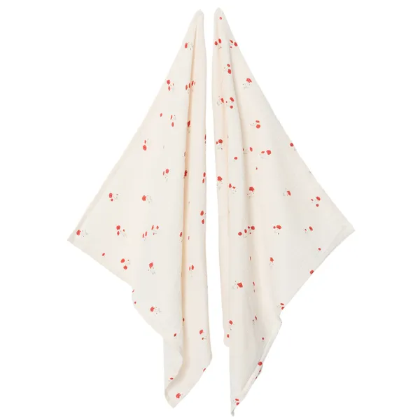 Poppy Muslinfiltar 2-pack 60x60 cm