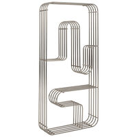 Curva Hylla 32x70 cm Silver