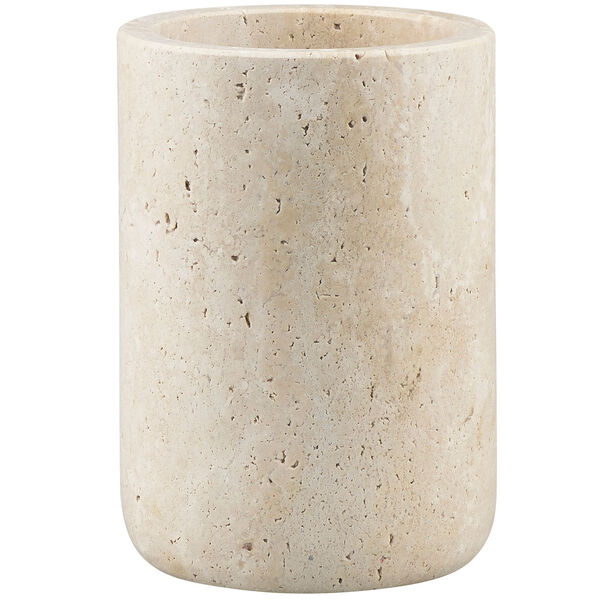 Travertine Tandborstmugg 10 cm