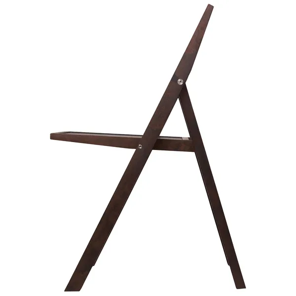 Folding Flat Stol Mørkebrun