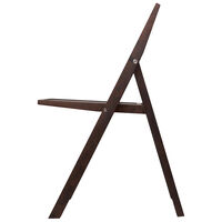 Folding Flat Stol Mørkebrun
