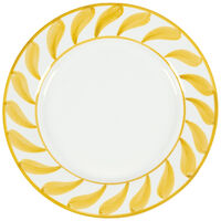 Swirl Tallerken 28 cm Gul