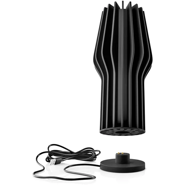 Radiant Bordlampe Bærbar Røget Eg