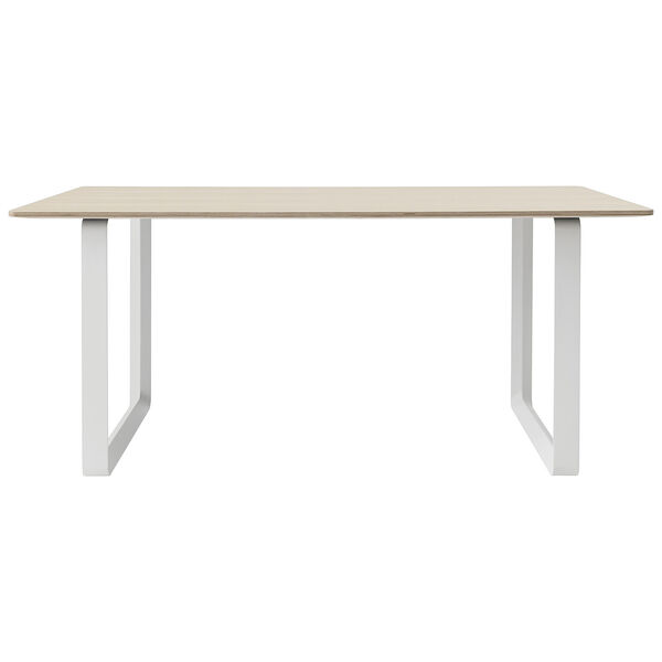 70/70 Bord 85x170 cm Egefiner / Hvidt
