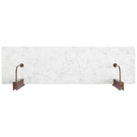 Corbel Væghylde 100 cm Carrara Marmor