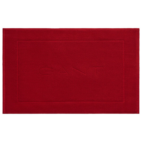 Badrumsmatta 50x80 cm Mörkröd