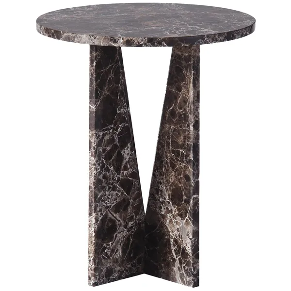 V Sidobord Dark Emerador Marmor