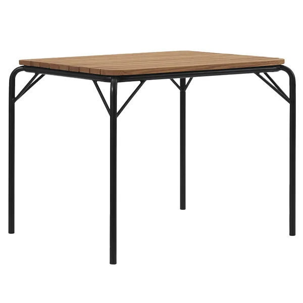 Vig Bord 90x90 cm Robinie / Sort