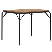 Vig Bord 90x90 cm Robinie / Sort