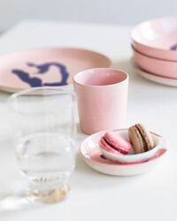 Feast Deep Plate 22 cm Pink / Blue