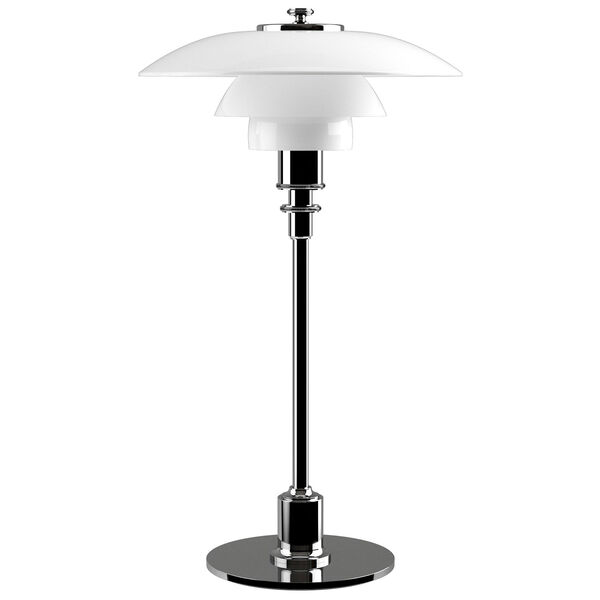 PH 3½-2½ Bordlampe Krom