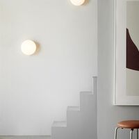 Opa Væglampe Opal/Sort