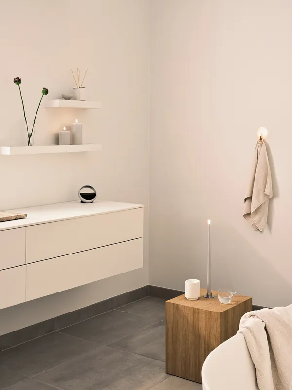 Led-Lys 2-pak 40 cm Linen Grey